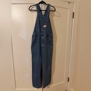 Vintage Blue Denim Overalls